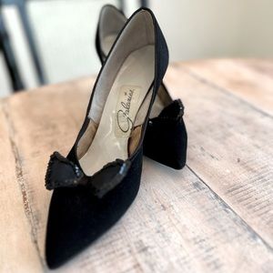 Vintage 1950’s Velvet Heels